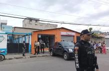 El hombre fue disparado a plena luz del día.