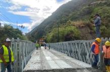 Desde la tarde del martes 2 de julio se abrió el paso por la vía Baños-Puyo. Cortesía.