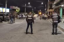 Se reportó un fallecido durante balacera en Jaramijó.