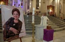 Fresia Saavedra, misa en La Catedral Metropolitana de Guayaquil