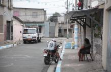 En este sector ocurrió el crimen.