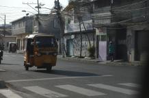 En este sector ocurrió la balacera.