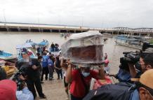 Imagen referencial. Los familiares de los fallecidos están en incertidumbre porque no saben si trasladarán o no los cuerpos a isla Puná.