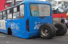 bus en La Marín