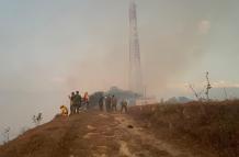 El incendio forestal se registró hace seis días en este cantón lojano.