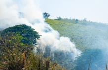 Incendios forestales se registraron en Esmeraldas.