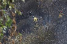 Incendio en El Panecillo