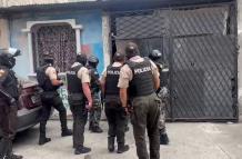 Operativo en el distrito Esteros en Guayaquil