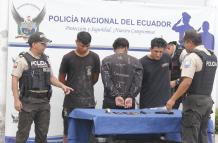 Detenidos en Pascuales por robos