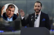 Nayib Bukele respuesta a Rafael Correa