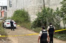 Hombre asesinado en Machala