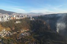 Incendios forestales Quito - Bomberos - Emergencia