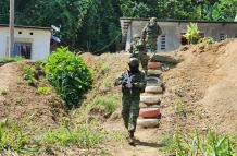 Intervención militar en zona de ataque en Esmeraldas