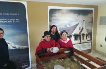 Baltazar Ushca Tenesaca en museo