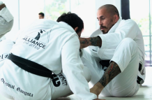 Chito Vera empezó con jiu jitsu. Este lunes se reencontró con toda la comunidad ecuatoriana de este deporte.