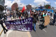 Manifestaciones en contra del Gobierno Nacional este 31 de octubre.