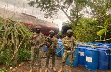 Decomiso combustible Sucumbíos