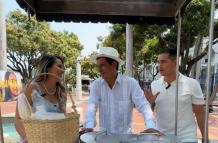 HELADO JORGE, PAPA Y HERMANA