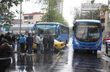 Accidente de tránsito en la Juan León Mera y Robles, en La Mariscal, Quito