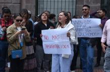 En Quito y Guayaquil se desarrollan protestas por la desaparición de cuatro menores de edad.