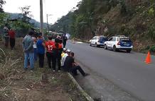 Muerte en vía Guaranda - Babahoyo, Balsapamba