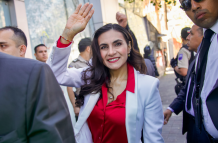 La vicepresidenta de Ecuador, Verónica Abad.