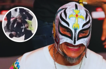 Policía chino usó técnica de Rey Mysterio.