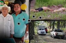 padre e hijo asesinados en Mocache