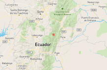 Sismo se registró en Tena, este domingo 2 de febrero.