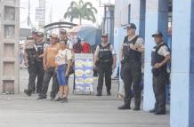 Refuerzo policial en Durán durante feriado de carnaval
