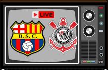 Barcelona juega ante Corinnthians.