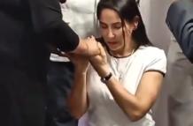 Luisa González en iglesia cristiana