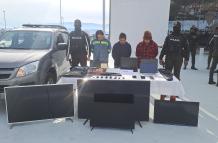 Banda detenida en Quito
