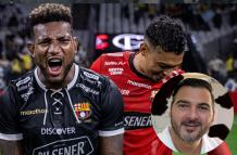 Toda la alegría de Gustavo Vallecilla y José Contreras.