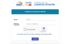 Consulta dónde votar en Segunda Vuelta.