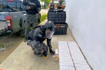 Policía encuentra explosivos en El Oro