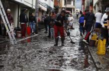 Fuertes lluvias en Quito