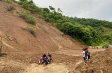 Varios cantones de Manabí afectados por el deslizamiento de tierra