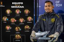 José Contreras de Barcelona SC, revela detalles de su fichaje y entra al 11 ideal de Copa Libertadores.