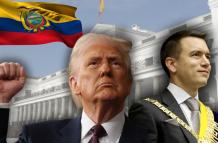 Donald Trump y Daniel Noboa