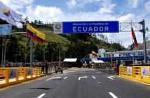El puente de Rumichaca da acceso a Colombia desde Ecuador por tierra.