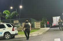 La Policía recaba indicios para dar con los responsables del crimen en Manta.