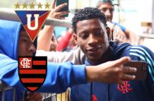 Liga de Quito vs. Flamengo, Copa Libertadores, Gonzalo Plata, golpe rodilla