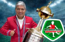 Luis Chango sueña en ganar la Copa Libertadores.