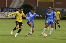 Jesús Trindade hizo el gol de Barcelona en Ambato.