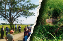 dos cuerpos baleados en Salitre