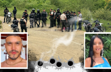 parientes baleado en Manta