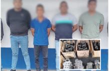 Detenidos en Quevedo