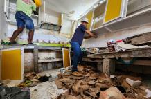 Sismo en Esmeraldas | Afectación en Piedras Viejas, Tachina