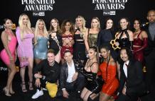 Algunos de los personajes de los premios Pornhub del 2024.